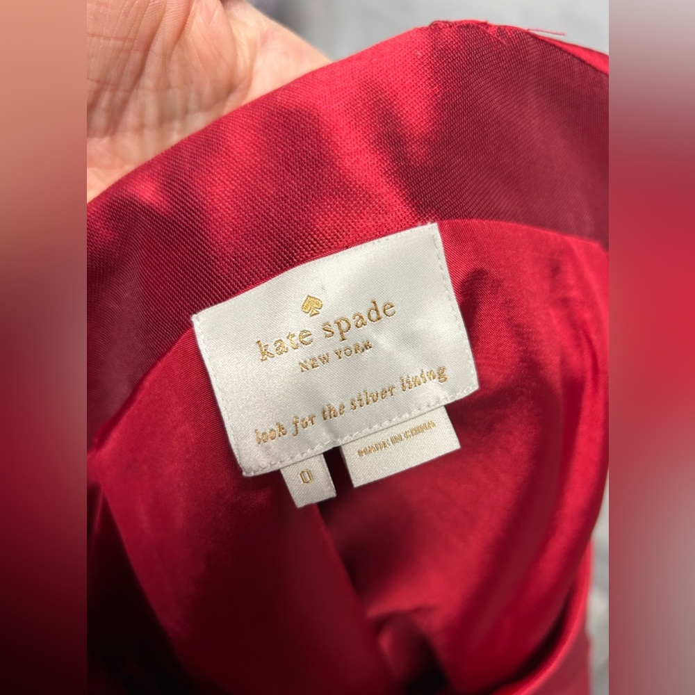 Kate Spade Red Sleeveless Dress - Picture 7 of 7